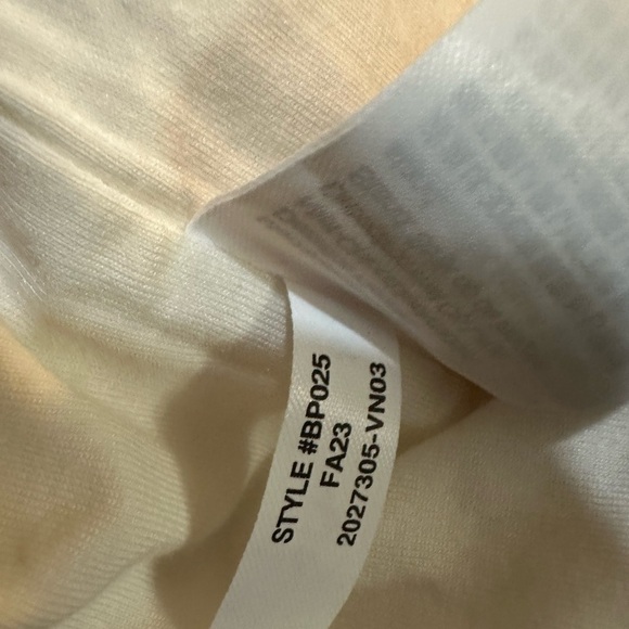 J Crew Form Knit Shell Tank Top Ivory Small NWT - Picture 8 of 9